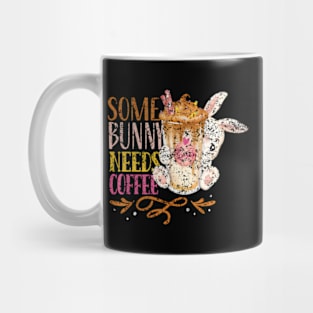 Some Bunny Needs Coffee HapEgg Easter Mug